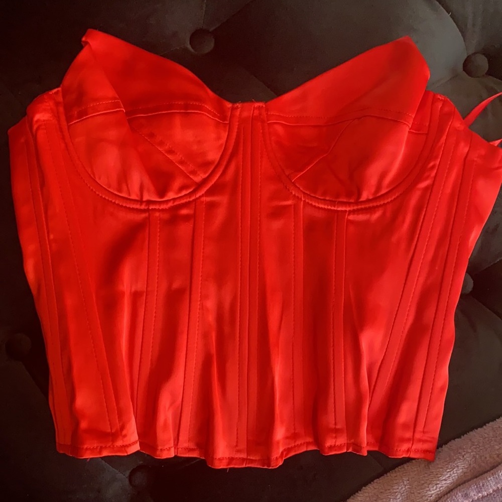 Red corset
